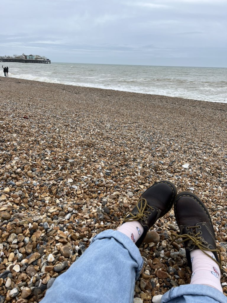 Finally made it to the beach after a day of train delays and getting lost 😅 Now im all ready for the #BAFTSS2024 tomorrow! 🥳