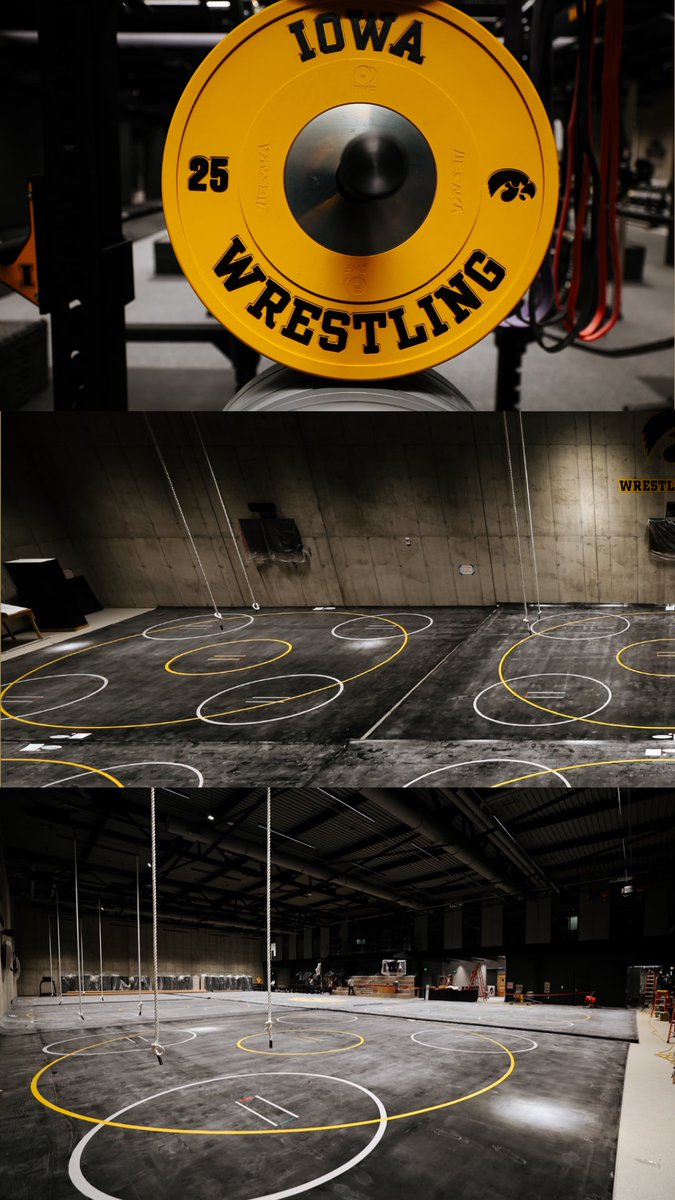 TheIowaHawkeyes's tweet image. It’s been a long time coming 👀

@Hawks_Wrestling x @IowaW_Wrestling 

#Hawkeyes