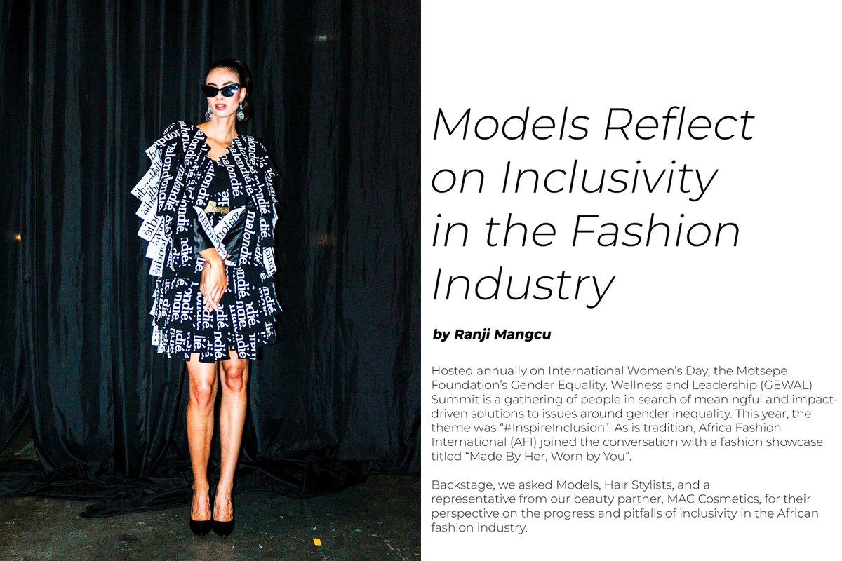 Redefining Beauty Standards: Embracing Inclusion and Empowerment in the Fashion Industry 💫 Check out this empowering article on models's views on breaking boundaries and inspiring inclusion. #Empowerment #InspireInclusion #FashionIndustry #GEWAL2024 tinyurl.com/2d9ahwc9