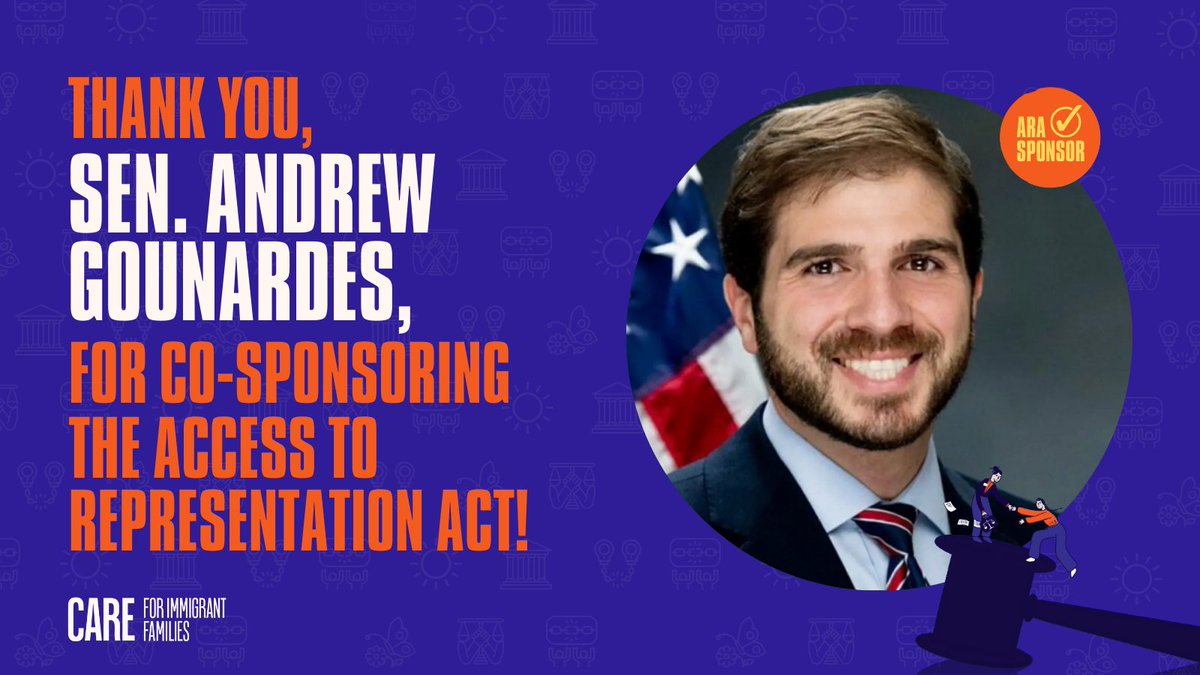 thenyic's tweet photo. Thank you, @Sen_Gounardes, @LiuNewYork, @SenGianaris, & @Fernandez4NY, for co-sponsoring the #AccesstoRepresentation Act.
⚖️NYC and the @care4immigrants coalition needs your help securing $150M for immigration legal services in the final NYS budget. https://t.co/qHE6SCojBr