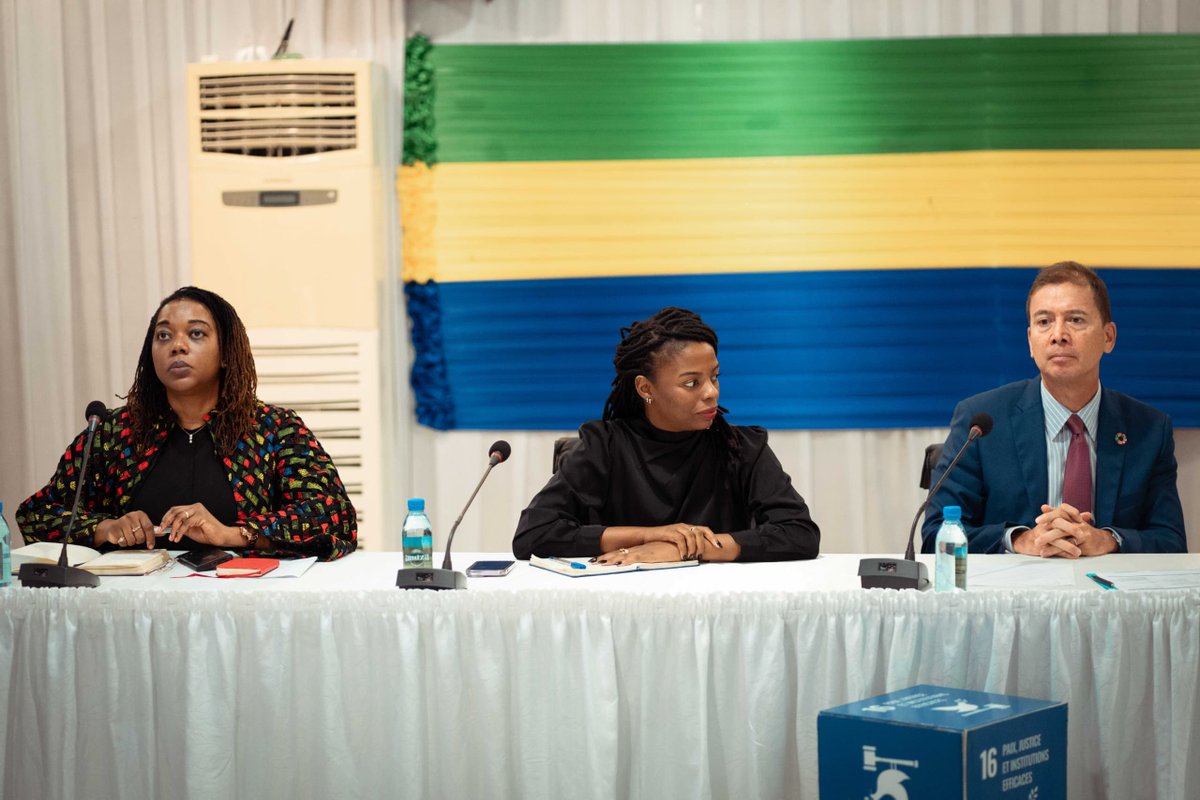 "Il faut le tester," a déclaré M Luc Oyoubi, 1er VP du Sénat lors d'une séance d'échange rigoureux entre <a href="/undpgabon/">PNUD GABON</a> et l'ensemble des sénateurs sur le #PUDC qui vise à corriger entre autres les inégalités sociales et les besoins d'infrastructures dans l'ensemble du pays