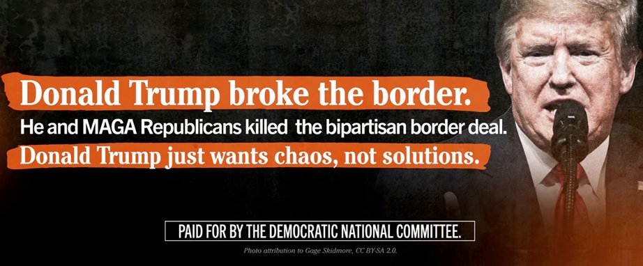 Ahead of @realDonaldTrump Michigan speech to target @POTUS @JoeBiden on immigration/border security, @GOPgoes up with new website BidenBloodbath.com & @TheDemocrats go up with billboards here in Grand Rapids, Michigan charging 'Trump broke the border' #MIpol #mipolitics