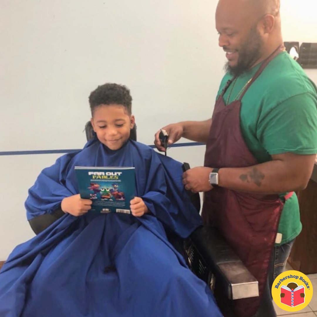 💈📚️Barbershop Books supports over 200 barbershops, in 20 states and 50 cities. We strive for a future where all children identify as 📖 readers and enjoy learning. We are constantly expanding to do our part to #HelpTheBabiesRead.⁠