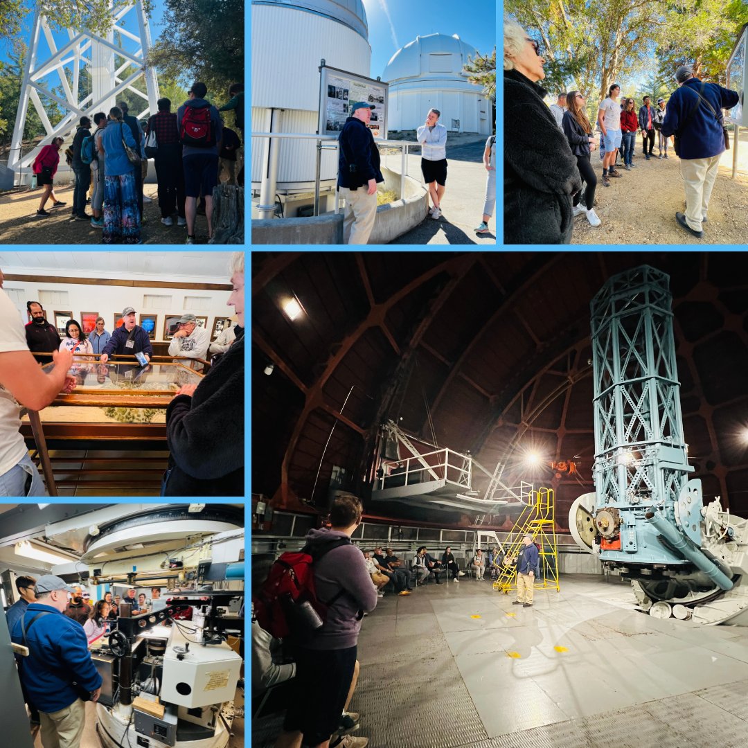 This weekend (Apr 13-14) will also see the season launch of our guided tours! Docent-led walking tours of the Observatory take place Sats & Suns / 11:30AM & 1PM - tix same-day purchase at the Cosmic Café. We look forward to seeing you on the mountain! mtwilson.edu/weekend-docent…