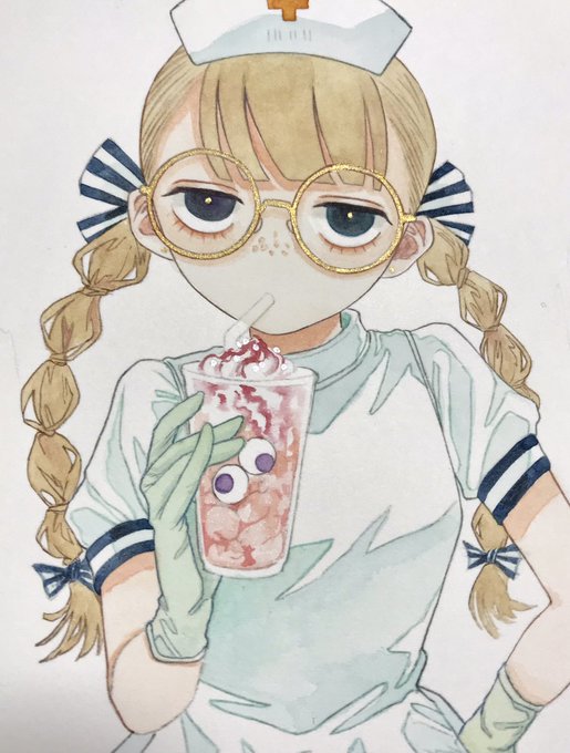 「飲み物 飲む」のTwitter画像/イラスト(新着)