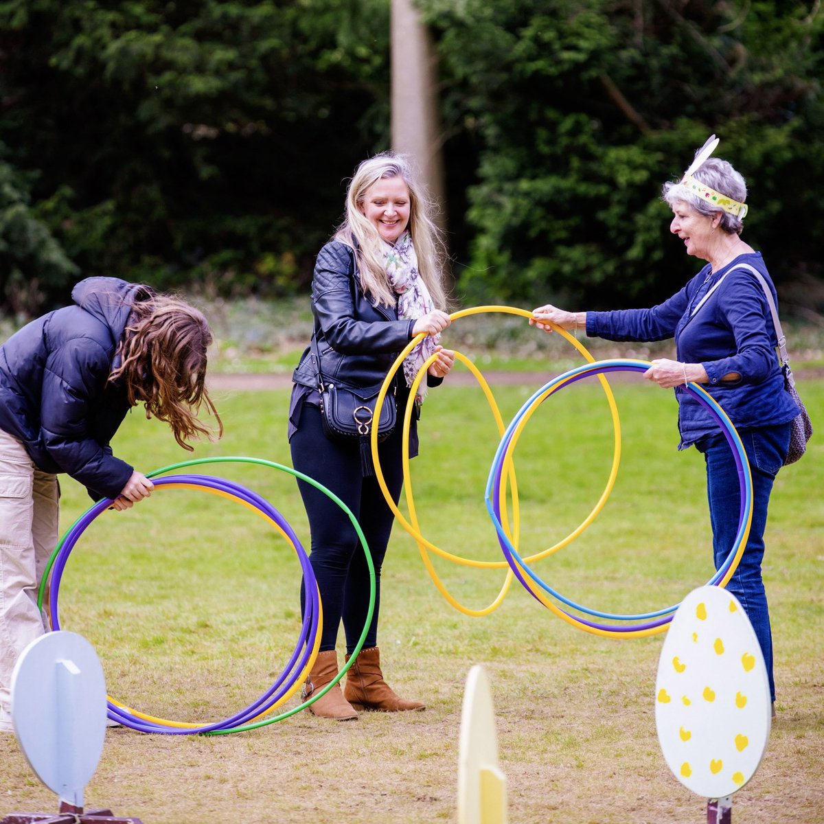 Come to Osterley Park and House for an Easter Hunt Egg with summer fair–themed activities & games to play as a family surrounded by beautiful nature. Visit our Stables café for a host of Easter treats like Chocolate Easter egg nests 🪺 See bit.ly/OsterleyEvents for more info!