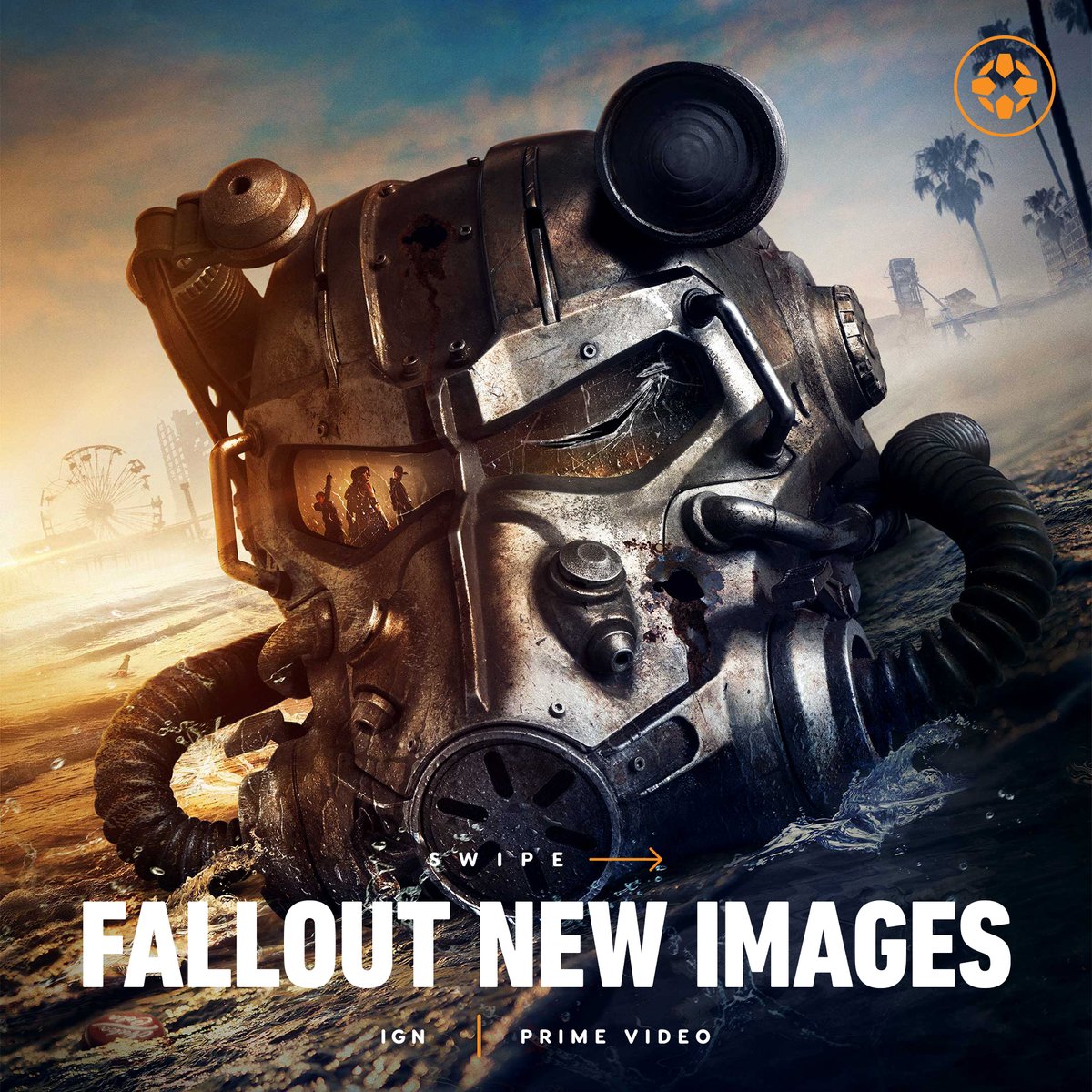 IGN's tweet photo. Here's a brand new look at the vault dwellers, Brotherhood of Steel, and the Ghoul in the @falloutonprime series. 

#Fallout https://t.co/pzlNQJgqyi