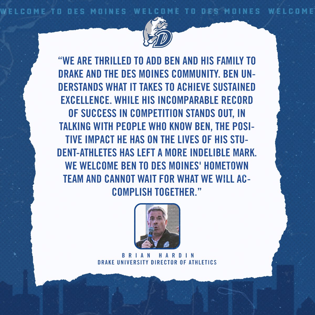 DrakeBulldogsMB's tweet photo. 𝘾𝙖𝙣'𝙩 𝙬𝙖𝙞𝙩 𝙛𝙤𝙧 𝙬𝙝𝙖𝙩 𝙬𝙚 𝙬𝙞𝙡𝙡 𝙖𝙘𝙘𝙤𝙢𝙥𝙡𝙞𝙨𝙝 𝙩𝙤𝙜𝙚𝙩𝙝𝙚𝙧

@CoachMcCollum // @DrakeADHardin // @drakepresident 

#DSMHometownTeam https://t.co/HSqACFujF7