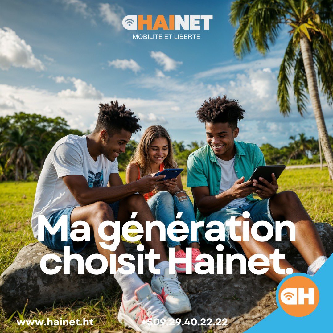 Liberté de découvrir, mobilité pour grandir. Ma génération choisit Hainet, pour rester libre et mobile.