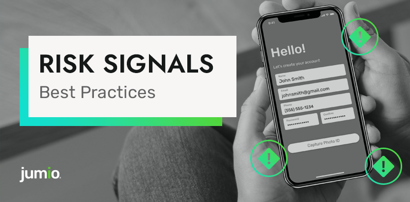 Risk signals are inexpensive, low-friction identity checks that assess the risk of the user throughout the customer lifecycle. Learn best practices for implementing risk signals in your business. jumio.com/best-practices…