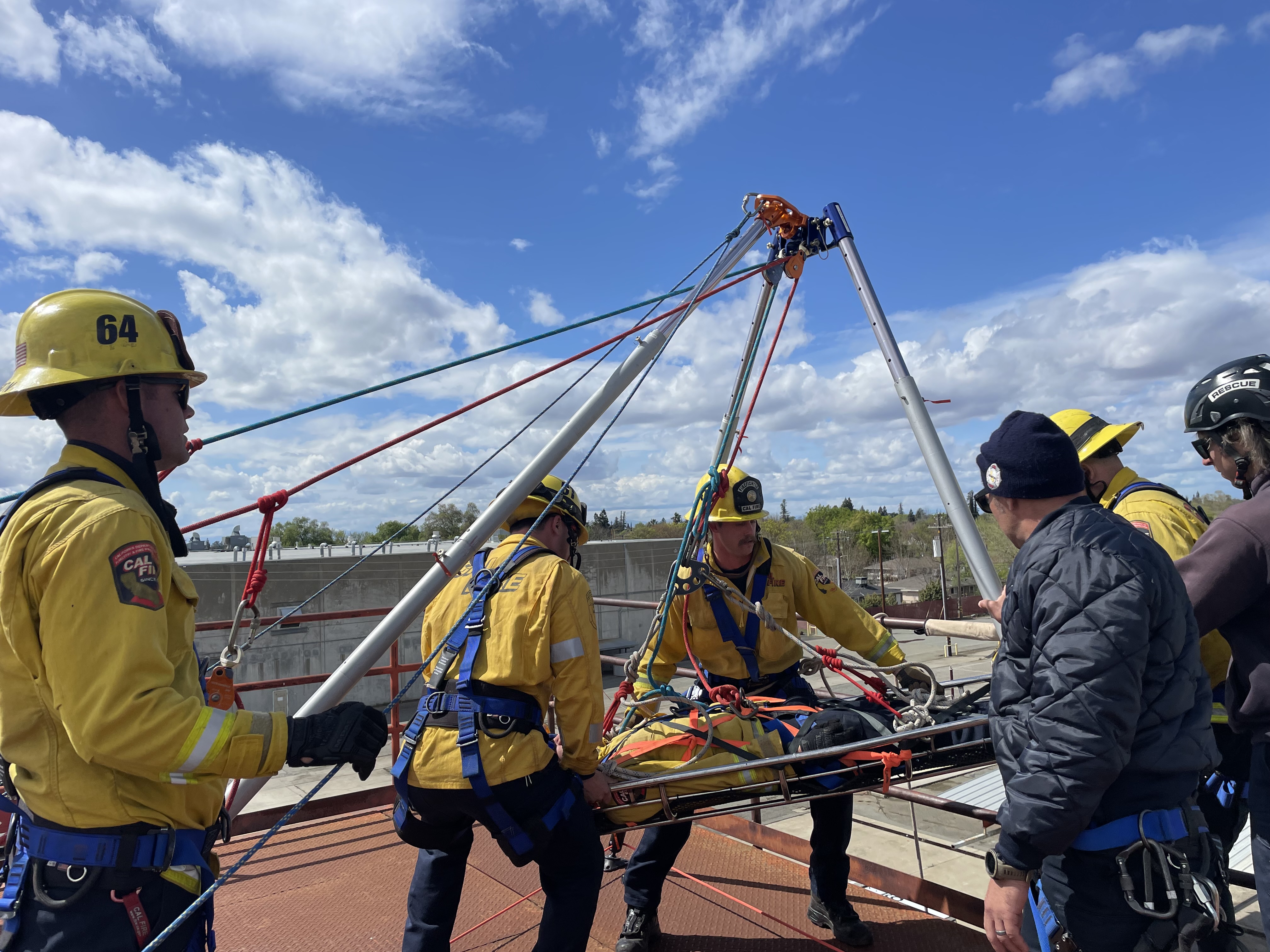 CAL FIRE/Butte County Fire Department on X: Our Technical Rescue Team  instructed Rope Rescue Awareness Operations for our unit last week. Some of  the skills learned by students in this 40-hour class