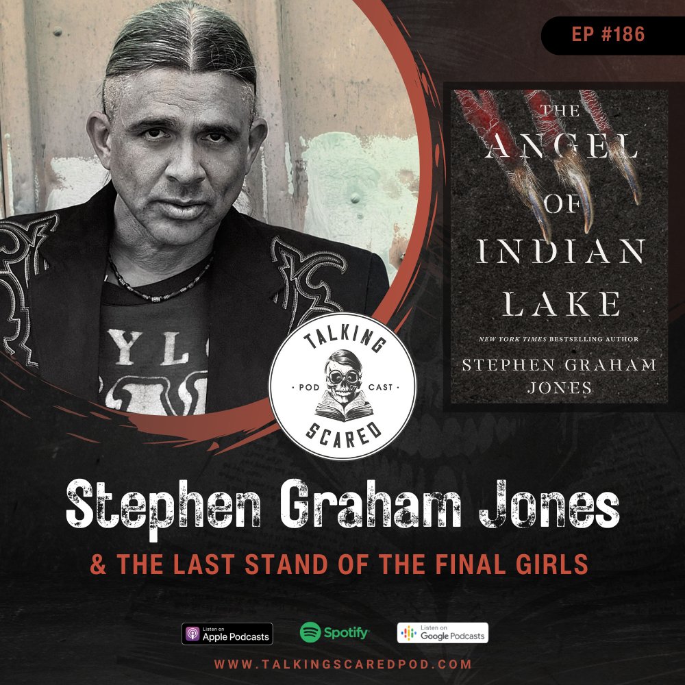 NEW EPISODE @SGJ72 conclude our trilogy of conversations about final girls, slashers, violence, luck and hope – and his final return to Proofrock in THE ANGEL OF INDIAN LAKE. One of the best episodes i've ever recorded. Enjoy! (all podcast platforms / link below)