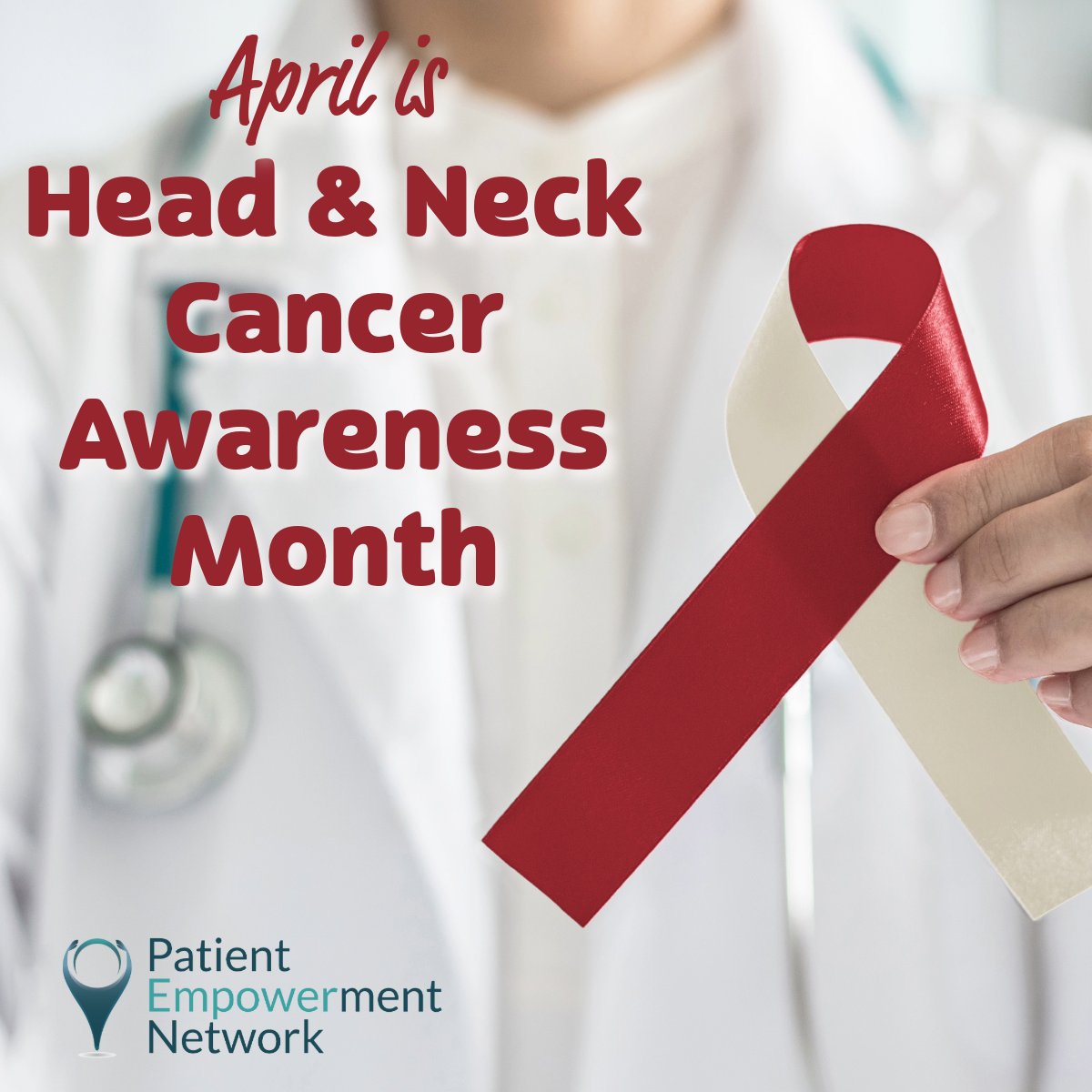 🎗️ April is Head and Neck Cancer Awareness Month!  Let's come together to empower and support those affected by head and neck cancers! @Power4Patients offers valuable resources, guidance, and a supportive community for patients and their care partners: ow.ly/QOFl50R5ZeX