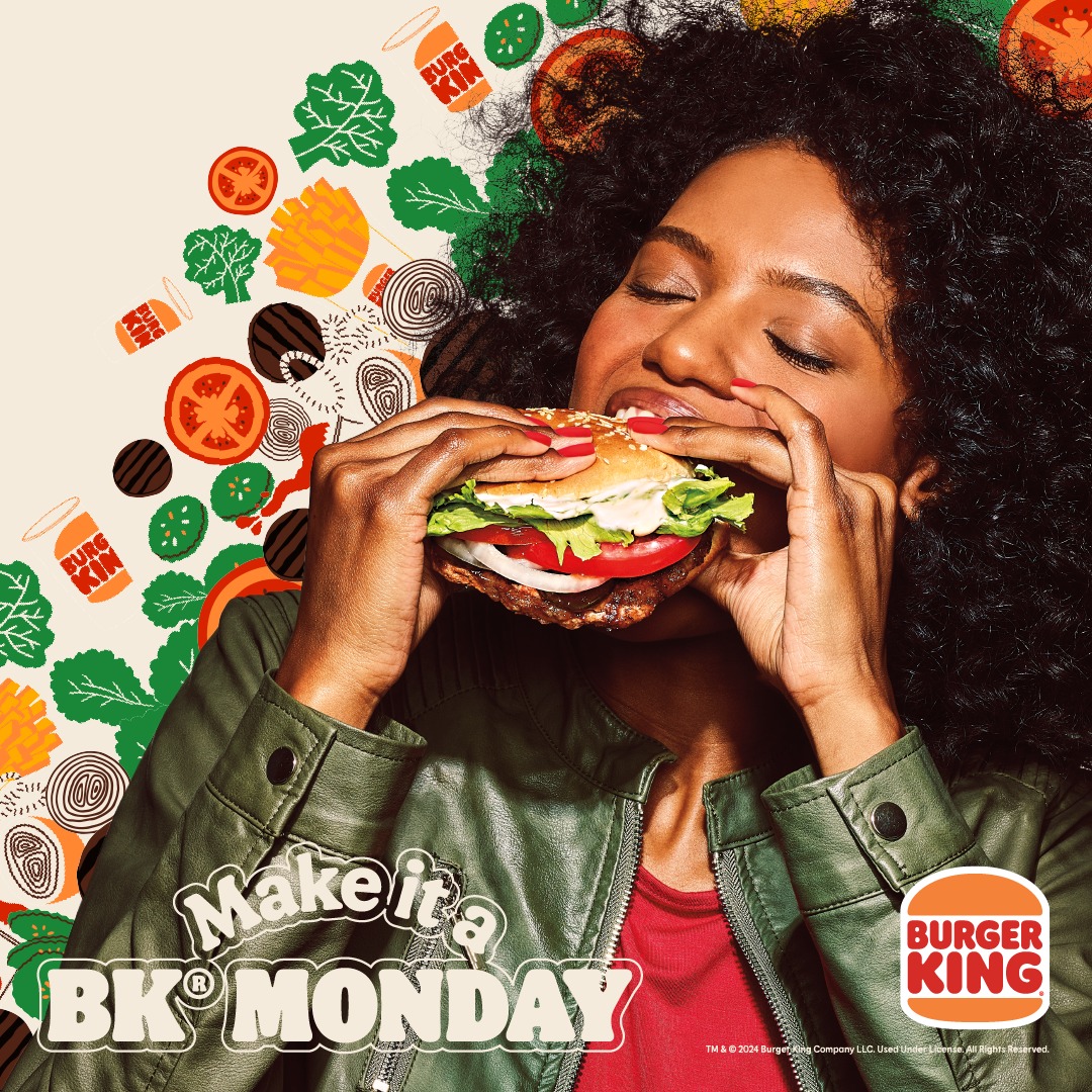 Make it a BK Monday 😍🔥 

✅ 100% Beef flame-grilled 🍔
✅ Bottomless drinks 🥤
✅ B.A.C.O.N. 🥓
✅ Indulgent desserts 🍰🍨

Need more reasons why? #AsIf 🙄 Pop in at <a href="/BurgerKingZA/">BURGER KING® South Africa</a> and enjoy 
#BurgerKingSA #BKMonday #mallofthesouth #pureshoppingpleasure #jhbsouth