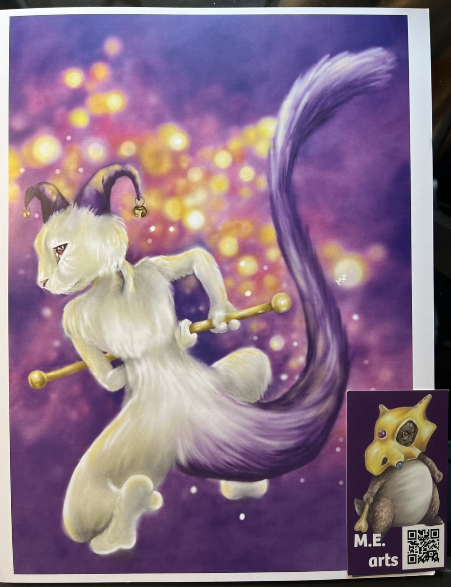M.E.Arts made this fantastic interpretation of Mewtwo, well done!!!