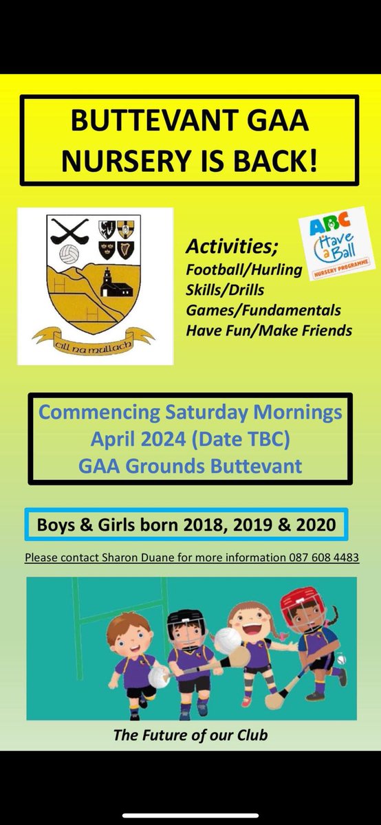 Buttevant Juvenile GAA (Micheal McCarthaighs) tweet media