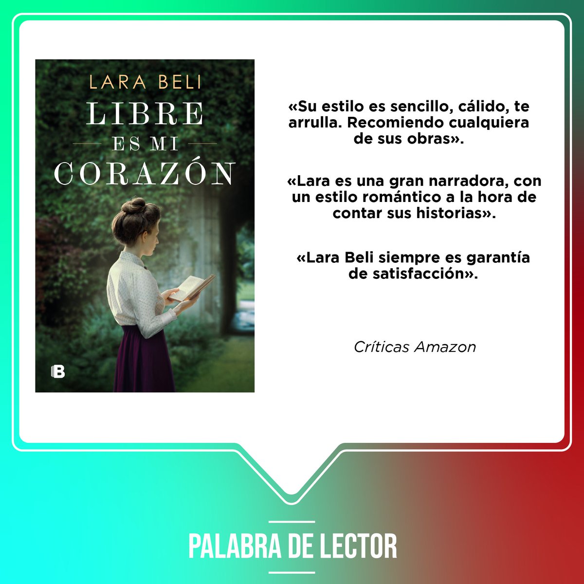 Los lectores recomiendan «Libre es mi corazón» de <a href="/alarabeli/">Lara Beli</a>, un homenaje a la poeta Rosalía de Castro. ¿Lo habéis leído ya?