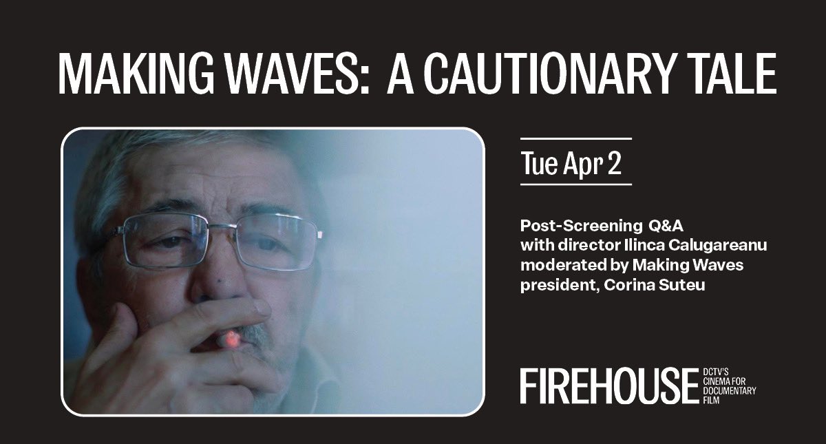 Join us for the post screening Q&A tonight. firehousecinema.dctvny.org/makingwaves2024