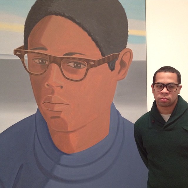 Homem encontra seu Doppelgänger em um museu - Foto: Reprodução/X