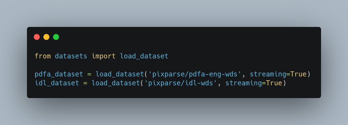 It was hard to find quality OCR data... until today! Super excited to announce the release of the 2 largest public OCR datasets ever 📜 📜 OCR is critical for document AI: here, 26M+ pages, 18b text tokens, 6TB! Thanks to @ucsf_library, @industrydocs and @PDFAssociation 🧶 ↓