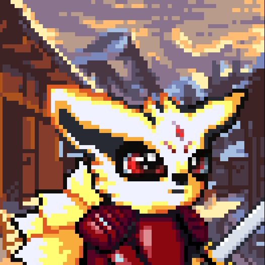 The 1/1 Samurai Kitsune  

The Bukeyashiki offers 3 Kitsu List who Like, Retweet and Tag your Best Friend 🦊🟧