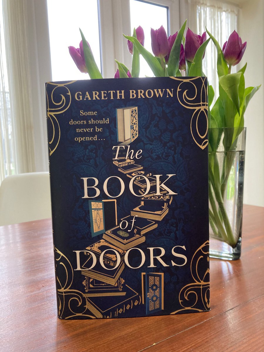 This one has been on my list for a while, I bought it today after a lovely recommendation from @AuthorTracyRees. Can’t wait to dive in #TheBookOfDoors by @GarethJohnBrown #amreading