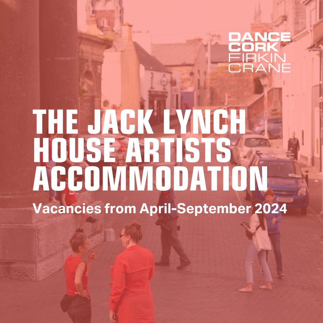 Jack Lynch House offers affordable lodging tailored to artists and arts workers in the heart of Cork City. We currently have availability for dates in April - September 2024. Please email jacklynchhouse[at]firkincrane.ie for further info.