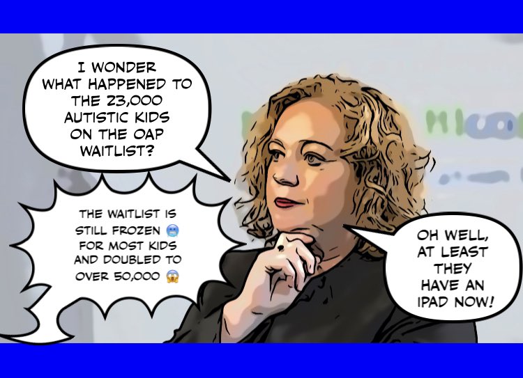 ChantalsBack's tweet photo. @MacLeodLisa @SamLapradeCFRE So tasteless on #AutismAcceptanceDay
Minister Me Me Me… it’s all bout me and my career has a heartless politician. 🤢🤮
What happened to #ClearTheWaitlist Lisa? #onpoli
#NeverVoteConservative ‼️ https://t.co/2JoDlu6zTW