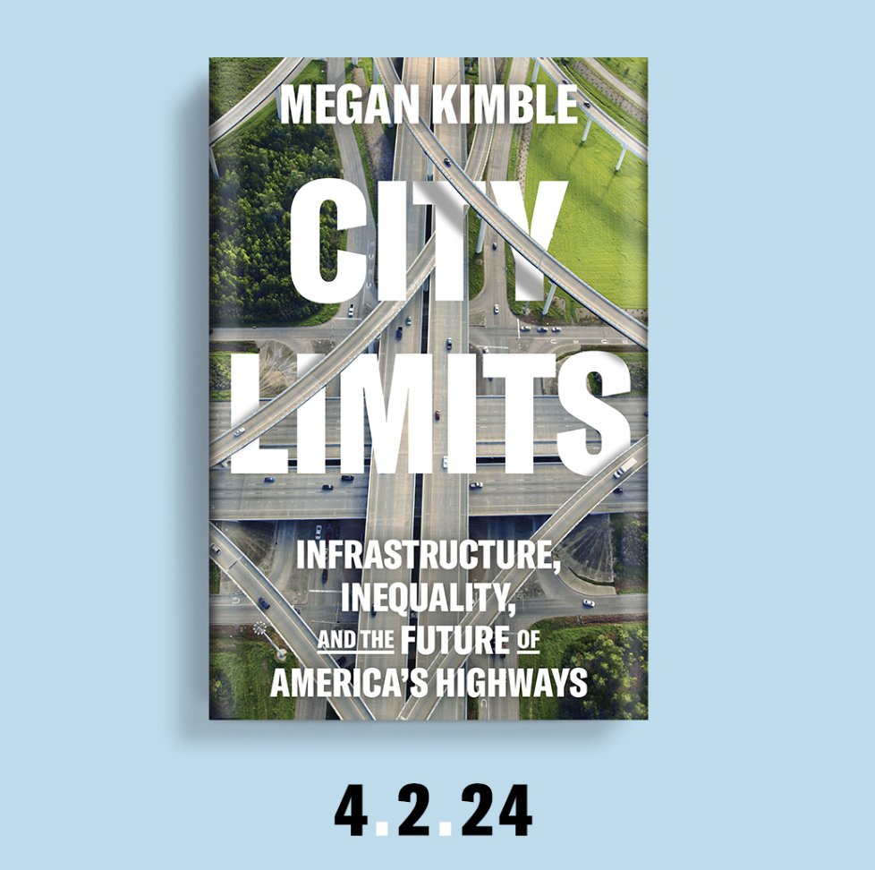 Tonight, I'll be interviewing Austin journalist @MeganKimble about her new book City Limits — published today — that examines why highways go through the middle of cities and what some people are doing about it. This is happening at @BookPeople from 7-8 pm.