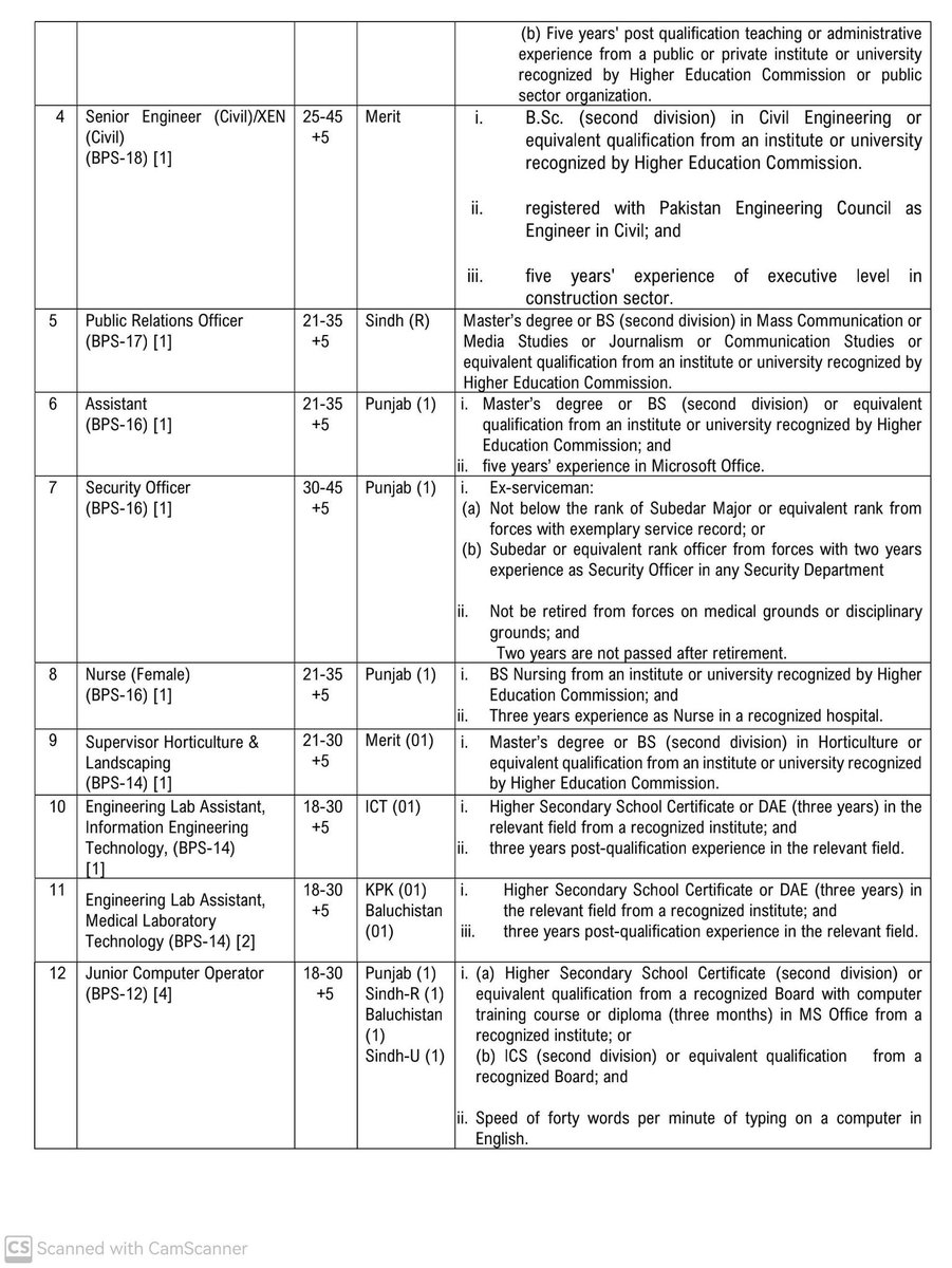 kseekers12's tweet photo. National Skills University Islamabad Jobs 2024

#jobs #jobstoday #Pakistan #islamabad https://t.co/lt7l01ohMN