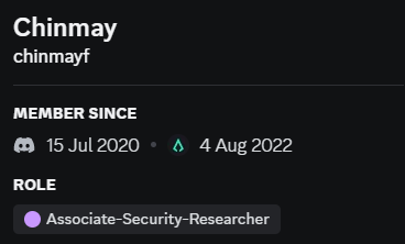dev_chinmayf's tweet image. Happy to announce that I have joined @SpearbitDAO as an ASR 

Thankful to the Spearbit team, and everyone who helped some way or the other in my journey
Especially @0xOwenThurm, @Jeyffre and @PatrickAlphaC for leading the charge in educating me and countless others.

Fellow…