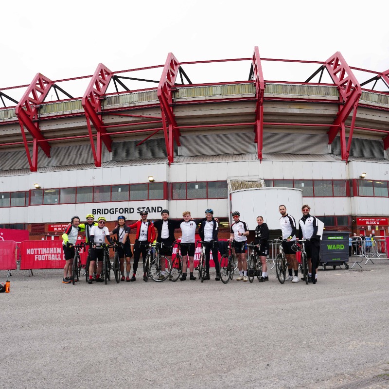 FulhamFC's tweet photo. Congratulations to our cyclists who have biked the 232km from Craven Cottage to raise funds for @FulhamFCFound! 👏

You can support the cause here ⤵️