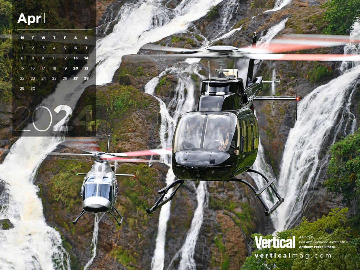 In this month’s desktop calendar, come with us to beautiful Costa Rica on a flight with @aerotourcr , a charter and aerial work operator. Download this stunning calendar on our website! verticalmag.com/calendars/   captured by: Anthony Pecchi #aviationdaily #verticalmag
