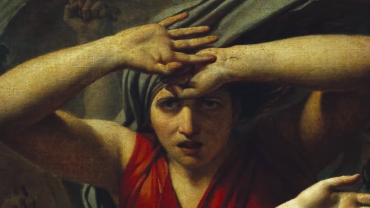 cloreey443's tweet image. Test your cognition: What music video from two mega super-stars/moguls this Painting was in?