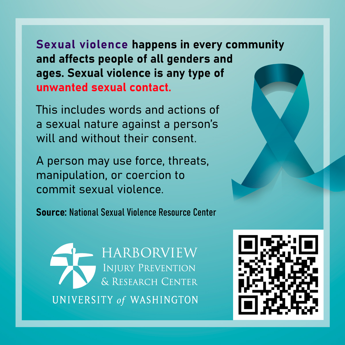 Every 68 seconds, an American is #sexuallyassaulted (@rainn). And every 9 minutes, that #victim is a #child. HIPRC is help bring awareness this #SexualAssaultAwarenessMonth #SAAM2024 #saamanaonline Raise awareness and educate yourself & others >> hiprc.org/sexual-assault…