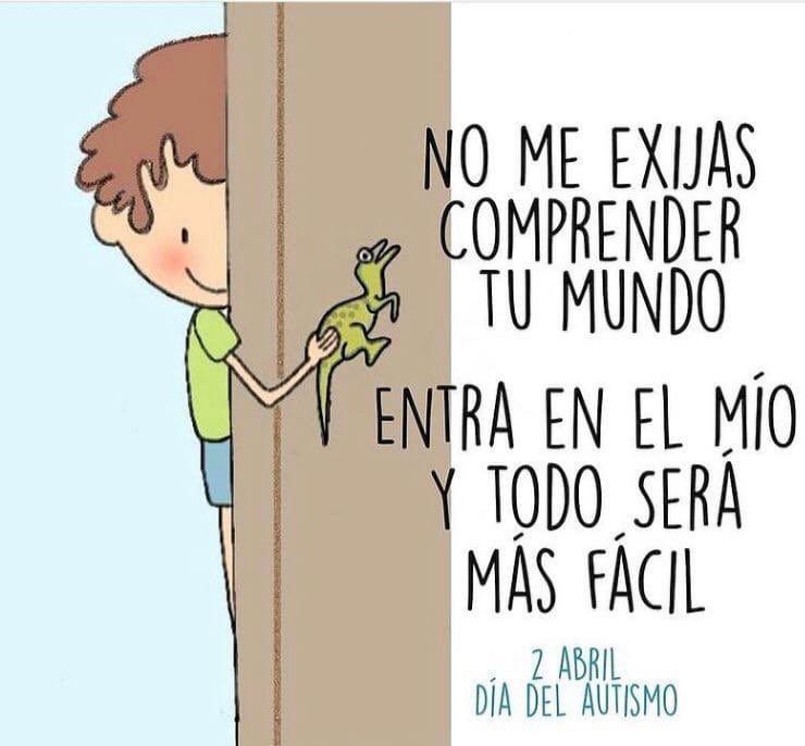 Si practicas respeto y empatía, podrás entender el #Autismo Porque el amor puede expresarse solo con miradas, en silencio. Y el corazón se hará más fuerte y más grande, para albergar tanto amor🥰 El más puro🤍 @AlejandroSanz #DiaMundialDelAutismo #AutismoCercaDeTi