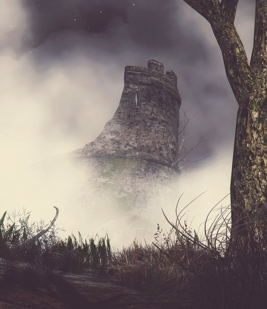 Dark landscapes of Skyrim #VirtualPhotography #SkyrimLE