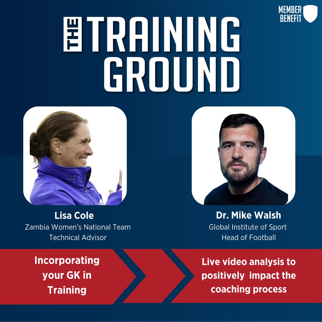 👏 Tap in and show the newest content on #TheTrainingGround some love! @Lcole22, Mike Walsh, @footballdna_'s finest Paul Barry & @MauroGirini share sessions and activities that will help you elevate your coaching! #FootballDNA Visit #TheTrainingGround bit.ly/3wyDyHb