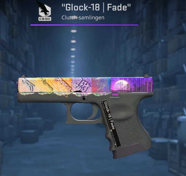 tradeit_gg's tweet image. BRB Crafting a fake Glock Fade for $5 instead of paying $1000+ in CS2