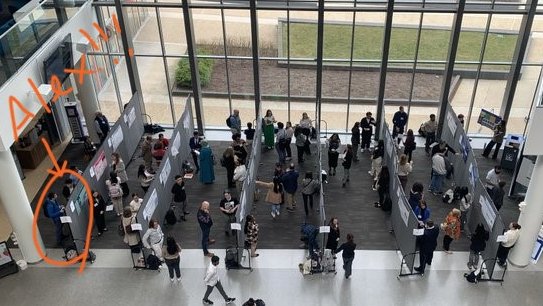 Teresa Lee (@snickclunk) on Twitter photo Check out Lee lab junior Alex Beaudoin at his poster in the <a href="/UMassLowell/">UMass Lowell</a> Student Research Symposium! 
He's showing a surprising result about chromatin & dauer entry, which will become his <a href="/HonorsUML/">UMass Lowell’s Honors College</a> thesis next year. (& thanks to <a href="/JosephCHartman/">Joseph C. Hartman</a> for this photo of Alex-in-action!) Check out Lee lab junior Alex Beaudoin at his poster in the <a href="/UMassLowell/">UMass Lowell</a> Student Research Symposium! 
He's showing a surprising result about chromatin & dauer entry, which will become his <a href="/HonorsUML/">UMass Lowell’s Honors College</a> thesis next year. (& thanks to <a href="/JosephCHartman/">Joseph C. Hartman</a> for this photo of Alex-in-action!)