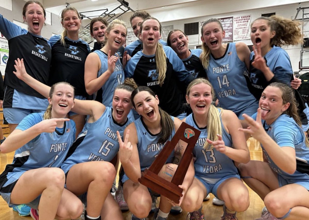 2023-24 was my favorite basketball season ever! 
10.1 PPG
7.2 RPG
2.9 APG
2.7 SPG
48.6 FGP
District Champions 
Regional Champions 
State Final Four
Academic State Champions
Thank you <a href="/CoachJessicaSG/">Jessica Spencer-Gardner</a> for inspiring and pushing me to reach a new level of my game. <a href="/PVSHARKSsports/">Ponte Vedra Athletics 🦈</a>