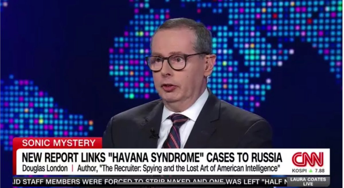 Thanks to @thelauracoates and @CNN for the opportunity to offer my thoughts on the @60Minutes Havana Syndrome report which should be a wake up call for the USIC and not reason to double down on a job done poorly. video.snapstream.net/Play/9hG71aFHc…