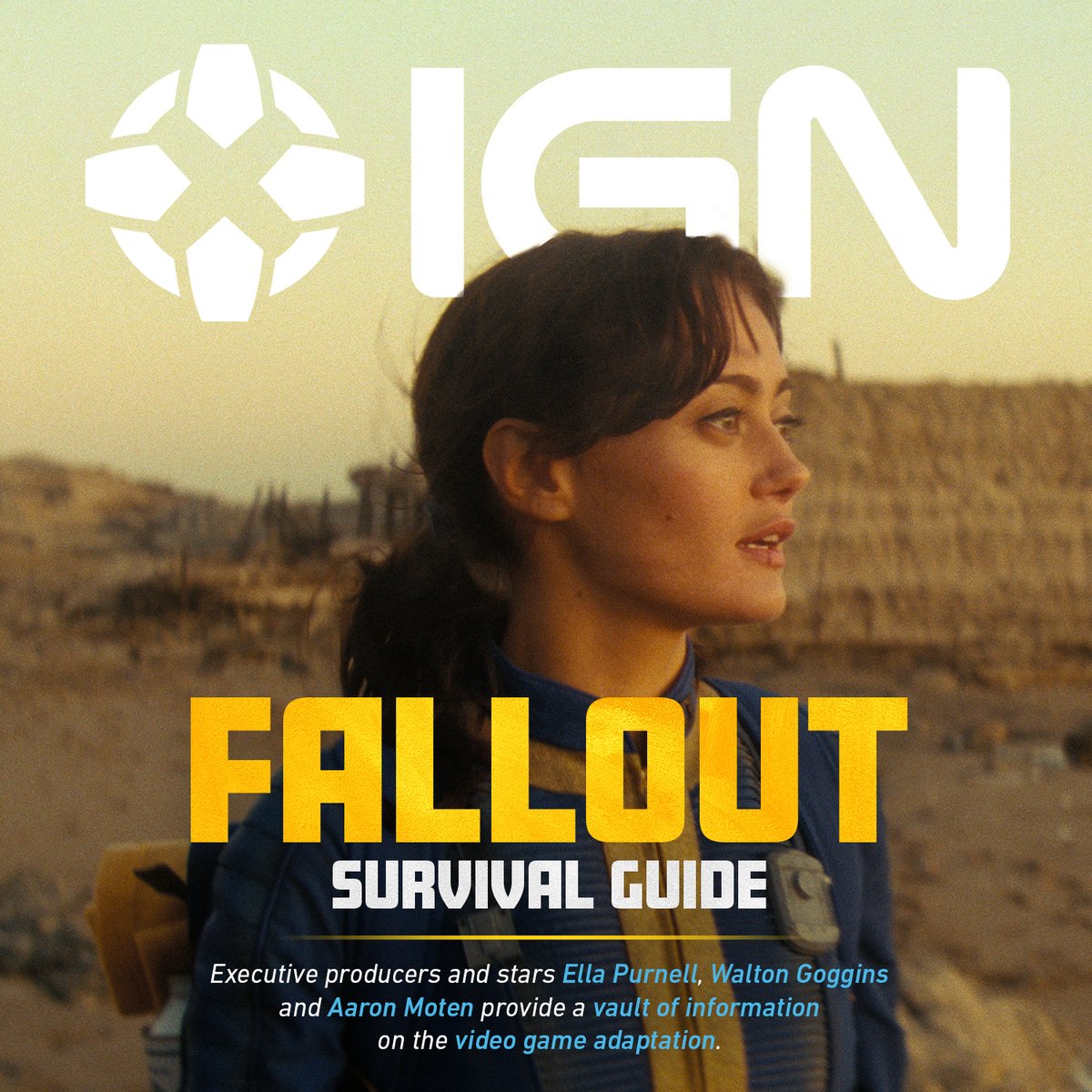 As a lifelong Fallout fan, it was a real joy to write @IGN's cover story for the new series. This feature combines insights drawn from my time on the Vault 33 set in New York — my best-kept secret of 2023 — as well as a SLEW of interviews. ign.com/articles/fallo…