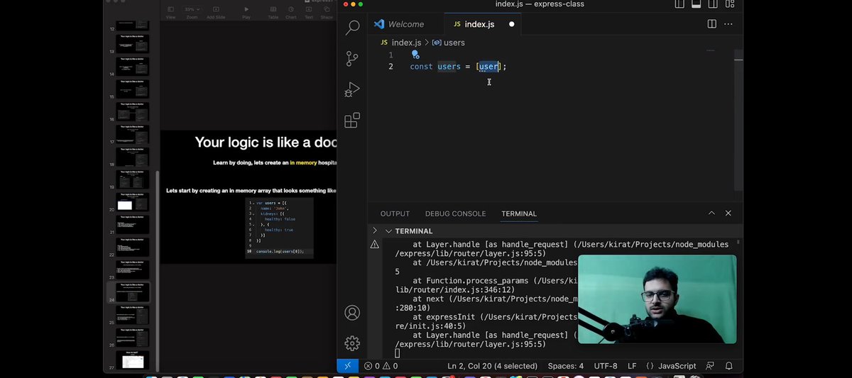 yasir_juned's tweet image. Day 17 of #100daycode
-> Today i make my first HTTP server
-> Learn some basic terminal command
-> Today complete Week 2.5
The cohort of @kirat_tw is very awesome i liked it so much