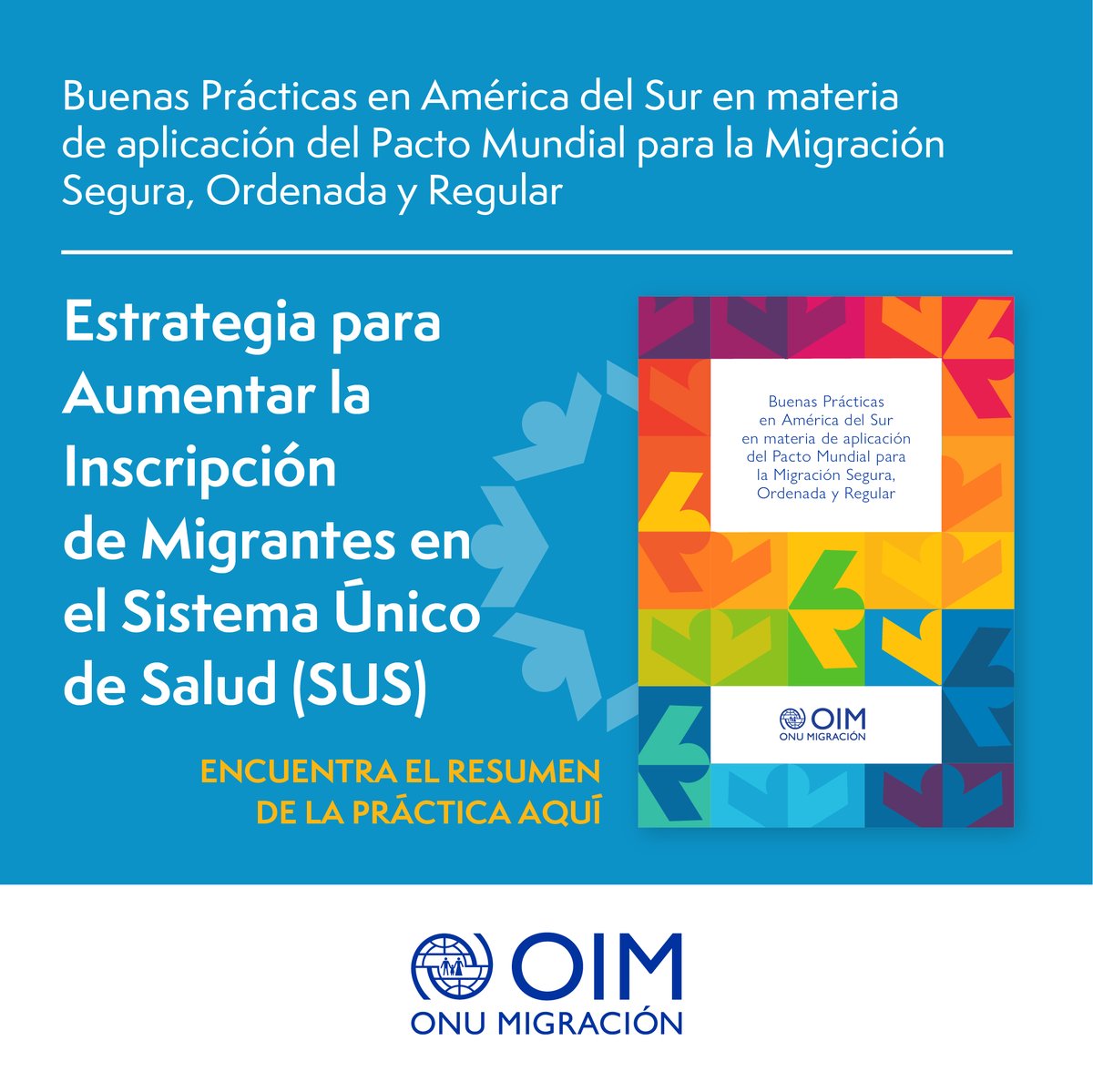 𝐁𝐮𝐞𝐧𝐚𝐬 𝐏𝐫𝐚́𝐜𝐭𝐢𝐜𝐚𝐬 En Bolivia muchos migrantes quedan fuera del sistema de salud porque desconocen sus derechos. Por eso se realizó una estrategia de inscripción al Sistema Único de Salud en puntos con gran presencia de población migrante. 👉innovamigracion.iom.int/sites/g/files/…