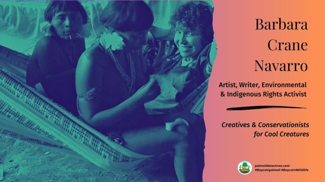 Barbara Crane Navarro: Artist & Activist In Her Own Words! #Gold is a colonial relic! We must change our cultural habit of admiring gold for superficial ideas of status! Please ☠️💀💰💍🛑#STOPbuyingGOLD! #BoycottGOLD4Yanomami!🏹 #Boycott4Wildlife!🪺🦜🐒🦋 alessandrascarpulla.wordpress.com/2024/04/02/bar…