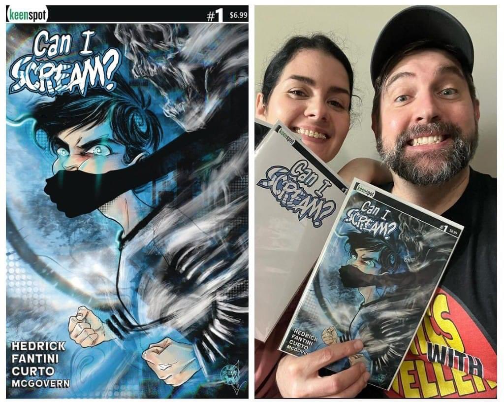 JnthnHdrck's tweet photo. How about some happy comic book news?
@VioletArt22 & I have a comic in stores tomorrow called CAN I SCREAM? 🙀
Please pick it up at your favorite LCS!
W: @JnthnHdrck
A: @VioletArt22
C: @RubenCurtoArt
L: @Thumbknuckler
P: @keenspot
#Keenspot #caniscream https://t.co/TYIKLpuv6e
