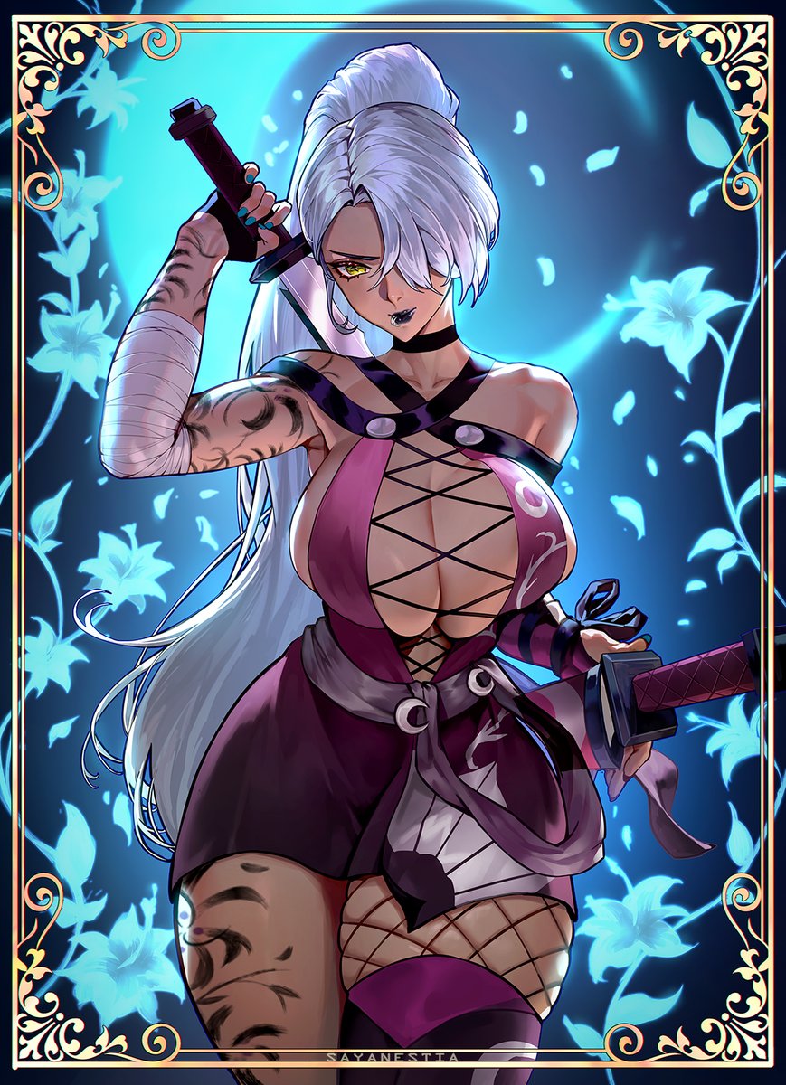 Sayanestia's tweet photo. Commission for @Xeroire https://t.co/i8dYnxGztV