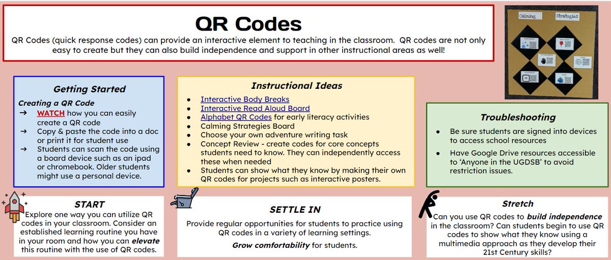 Hey UG Educators, Explore ways we can utilize QR codes in our instructional practice to support Ss learning and 21st century skill development. Visit the #GoodForAll site to view this week’s resource. #GoodForAll <a href="/ugdsb/">Upper Grand DSB</a> @UGExperiential <a href="/UGDSBProgram/">UGDSB Program Dept.</a> 

sites.google.com/ugcloud.ca/eit…