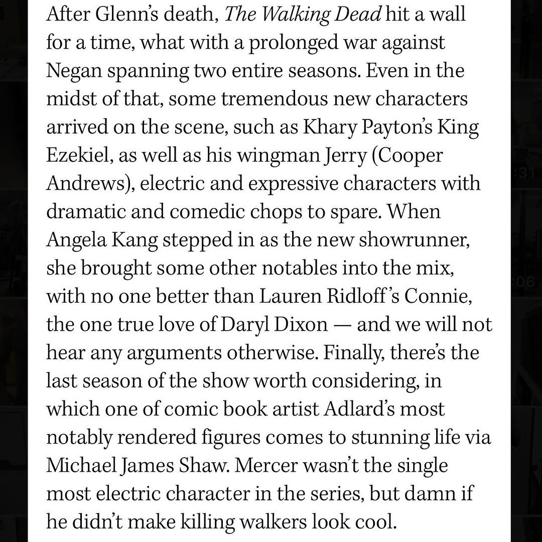 Hey! Would you look at that! Thank you, @hollywoodreporter. #twd #thewalkingdead #twdnewera?